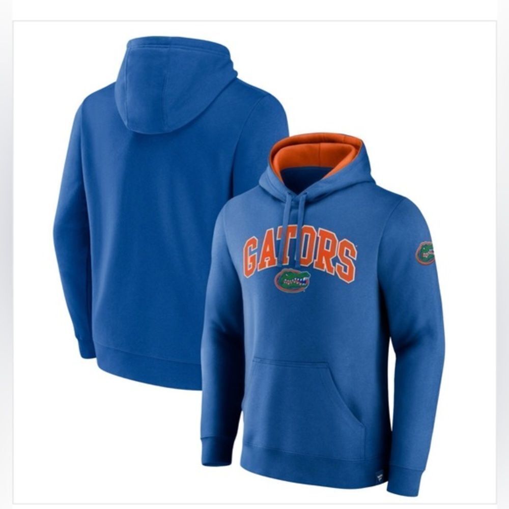 NWat Fanatics Unisex Blue Orange Florida Gators Tackle Twill Logo - Size 3XL - Picture 2 of 9